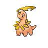 Sprite Bayleef Blanco Negro