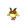 Sprite Hoothoot Blanco Negro