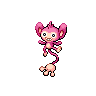 Sprite Aipom Blanco Negro