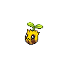 Sprite Sunkern Blanco Negro