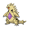 Sprite Tyranitar Blanco Negro