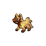 Sprite Poochyena Blanco Negro