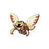 Sprite Ninjask Blanco Negro