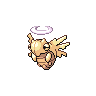 Sprite Shedinja Blanco Negro