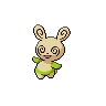 Sprite Spinda Blanco Negro