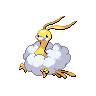 Sprite Altaria Blanco Negro