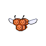 Sprite Combee Blanco Negro