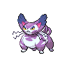 Sprite Purugly Blanco Negro