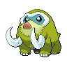 Sprite Mamoswine Blanco Negro