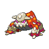 Sprite Heatran Blanco Negro