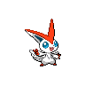 Sprite Victini Blanco Negro