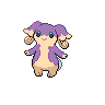 Sprite Audino Blanco Negro