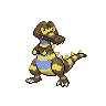 Sprite Krokorok Blanco Negro