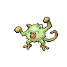 Sprite Mankey Blanco Negro