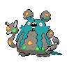 Sprite Garbodor Blanco Negro