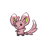 Sprite Minccino Blanco Negro