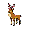 Sprite Sawsbuck Blanco Negro