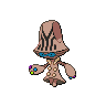 Sprite Beheeyem Blanco Negro