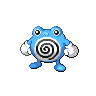 Sprite Poliwhirl Blanco Negro