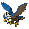 Sprite Braviary Blanco Negro