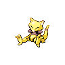 Sprite Abra Blanco Negro