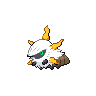 Sprite Larvesta Blanco Negro