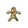 Sprite Machop Blanco Negro