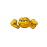 Sprite Geodude Blanco Negro