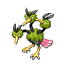 Sprite Dodrio Blanco Negro