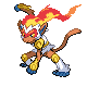 Sprite Infernape