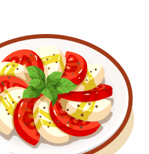 Ensalada con Mozzarella de Leche Mu-mu