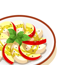 Ensalada de Manzana y Queso "Atraccin"