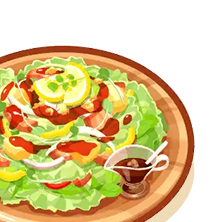 Ensalada con Alio de Caf "Competitivo"