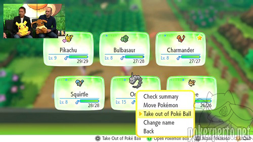 Pokmon acompaantes